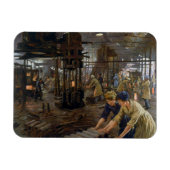 WW1 1918 Vrouwen werken bij een Munitie fabriek Magneet (Horizontaal)