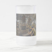 WW1 1918 Vrouwen werken bij een Munitie fabriek Matglas Bierpul (Center)