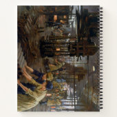 WW1 1918 Vrouwen werken bij een Munitie fabriek Notitieboek (Achterkant)