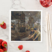 WW1 1918 Vrouwen werken bij een Munitie fabriek Servet (Insitu)