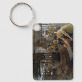 WW1 1918 Vrouwen werken bij een Munitie fabriek Sleutelhanger (Voorkant)