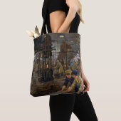 WW1 1918 Vrouwen werken bij een Munitie fabriek Tote Bag (Dichtbij)