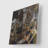 WW1 1918 Vrouwen werken bij een Munitie fabriek Vierkante Klok (Hoek)