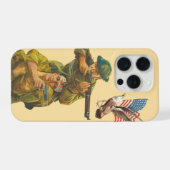 WW1 Amerikaanse Doughboy-poster kunst iPhone Hoesje (Achterkant horizontaal)