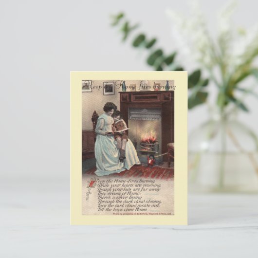 WW1-briefkaart Briefkaart (Staand voorkant)