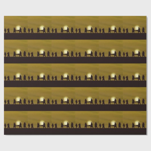 WW1 British Heroes Cadeaupapier (Vlak)