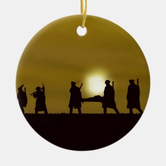 WW1 British Heroes Keramisch Ornament (Voorkant)