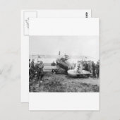 WW1 Duits Vuurvliegtuig, jaren 1910 Briefkaart (Voorkant / Achterkant)