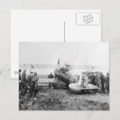 WW1 Duits Vuurvliegtuig, jaren 1910 Briefkaart (Voorkant / Achterkant)