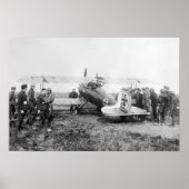 WW1 Duits Vuurvliegtuig, jaren 1910 Poster (Voorkant)