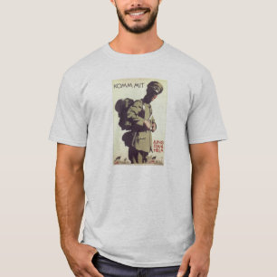 WW1 Duitse soldaat — Reenhandelend T-shirt