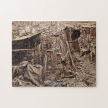 WW1 Eerste Wereldoorlog Kampstation Puzzle