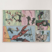 WW1 Fighter Plane Dogfight  strippagina Legpuzzel (Horizontaal)