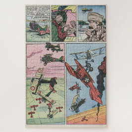 WW1 Fighter Plane Dogfight  strippagina Legpuzzel