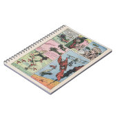 WW1 Fighter Plane Dogfight  strippagina Notitieboek (Linkerzijde)