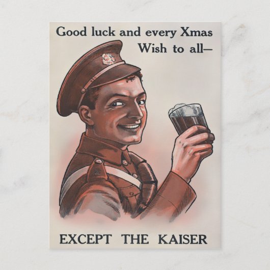  WW1-kerstBriefkaart Briefkaart (Voorkant)