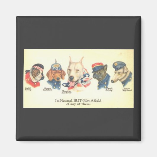 WW1 magneet (Voorkant)