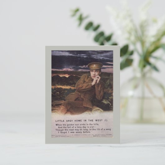 WW1-nummer Briefkaart (Staand voorkant)