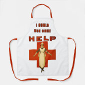 WW1 Nurse Poster Schort (Voorkant)