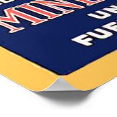 WW1 Patriottische Coalminer en Doughboy Retro Poster (Hoek)