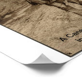 WW1 Soldaat Poster (Hoek)