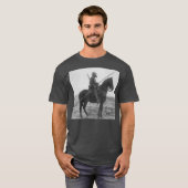 WW1  Solider Horse Gas-masker T-shirt (Voorkant volledig)