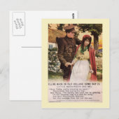 WW1 Songcard Briefkaart (Voorkant / Achterkant)