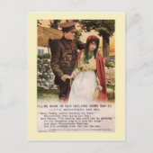 WW1 Songcard Briefkaart (Voorkant)