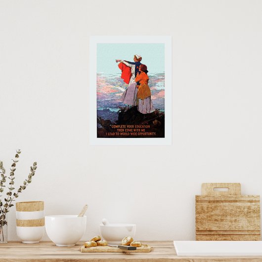  WW1-studie Zonnewerving Poster (Keuken)