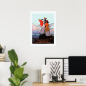 WW1-studie Zonnewerving Poster (Thuiskantoor)