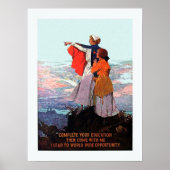  WW1-studie Zonnewerving Poster (Voorkant)