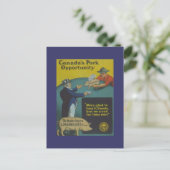 WW1-verzamelaarskaart 1914 CANADA PROPAGANDA Briefkaart (Staand voorkant)