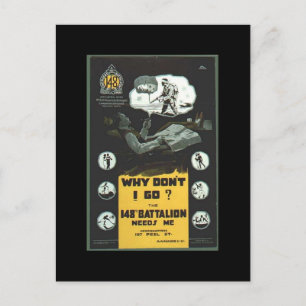 WW1-verzamelaarskaart 1914 CANADA PROPAGANDA Briefkaart