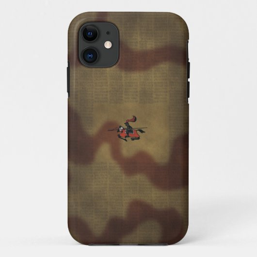 WW2ドイツ軍第505重戦車大隊(ダークイエロー) Case-Mate iPhone CASE (Achterkant)