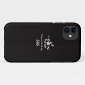 WW2ドイツ軍第505重戦車大隊(ブラック) Case-Mate iPhone CASE (Achterkant (horizontaal))