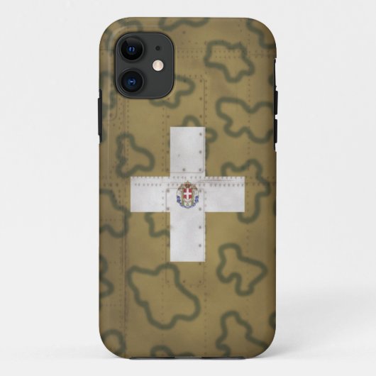 WW2　イタリア空軍機迷彩001 Case-Mate iPhone CASE (Achterkant)