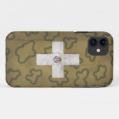WW2　イタリア空軍機迷彩001 Case-Mate iPhone CASE (Achterkant (horizontaal))