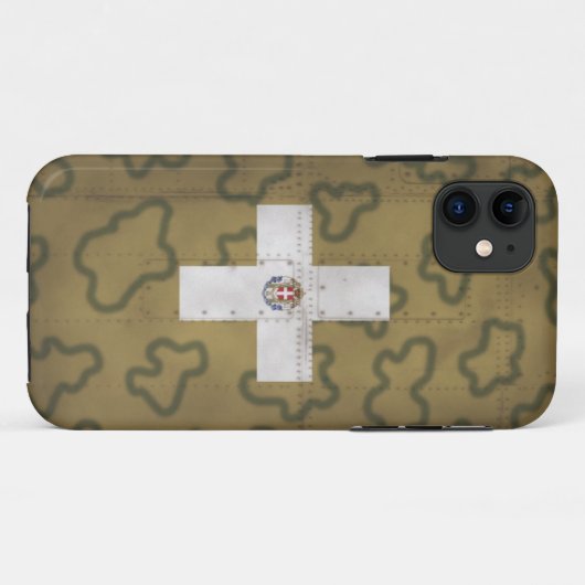 WW2　イタリア空軍機迷彩001 Case-Mate iPhone CASE (Achterkant (horizontaal))