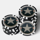 WW2  Air Corps Star Poker Chips (Opstapeling)