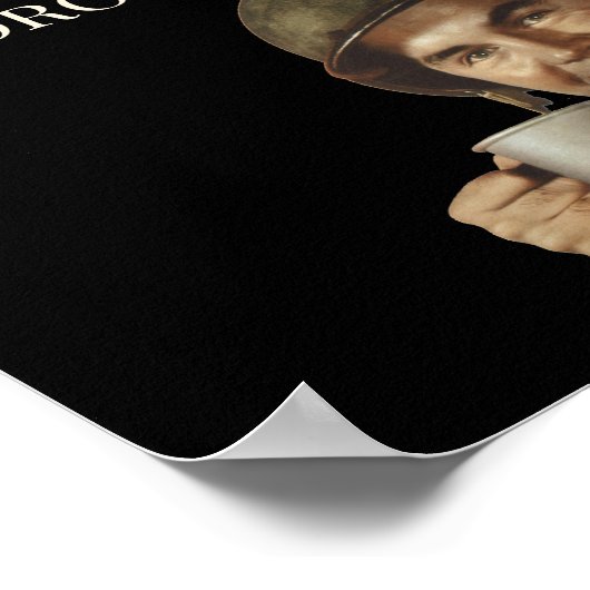 WW2 Army Guy Fab Funny Intelligence Poster (Hoek)