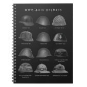 WW2 - Axis Helmets Notitieboek (Voorkant)