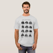 WW2 - Axis Helmets T-shirt (Voorkant volledig)