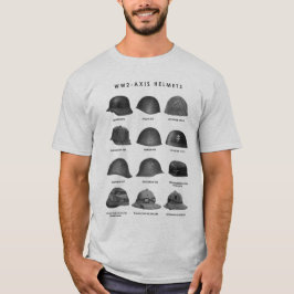 WW2 - Axis Helmets T-shirt