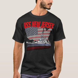 WW2 Batleship USS New Jersey World War 2 Ship Mod T-shirt