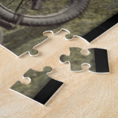 WW2 Canadese motorfietsen Normandy France Puzzle Legpuzzel (Zijkant)