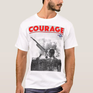 WW2 COURAGE - F6F-3 Hellcat T-shirt