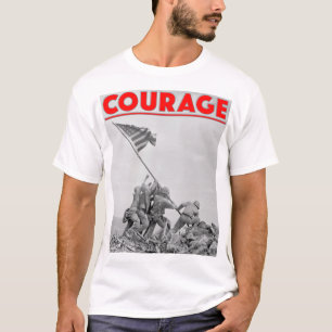 WW2 COURAGE - Slag om Iwo Jima T-shirt