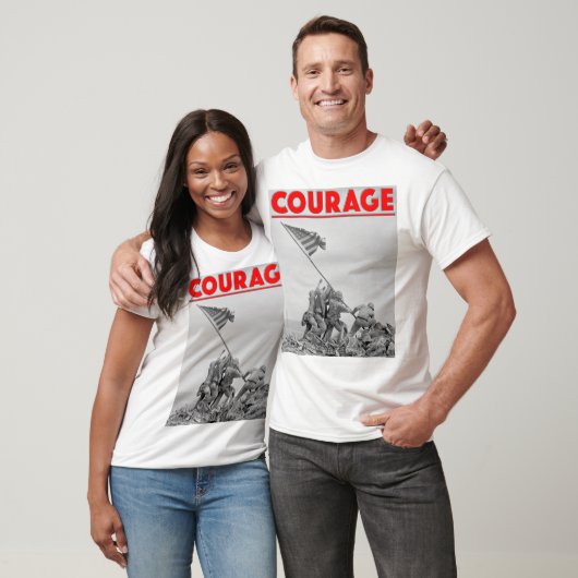 WW2 COURAGE - Slag om Iwo Jima T-shirt (Unisex)