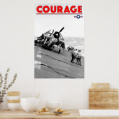 WW2 COURAGE - TBF Avenger Poster (Keuken)