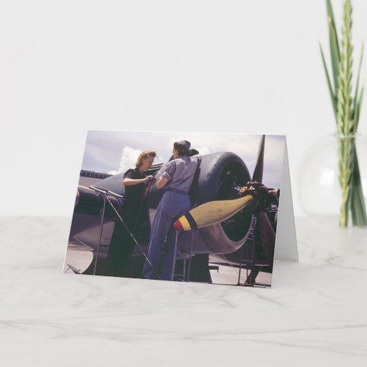 WW2 de Werktuigkundigen van de Luchtvaart van Kaart (Voorkant)